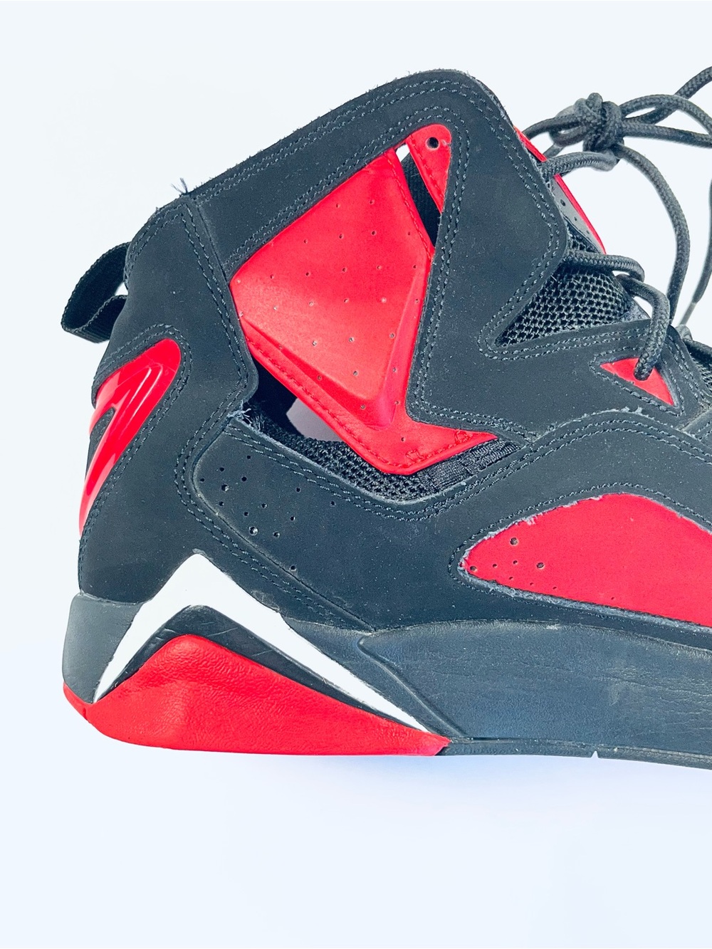 Nike Air Jordan True Flight #CU4933-001 Red Black Men’s Size:13 Basketball Shoes - Picture 9 of 15